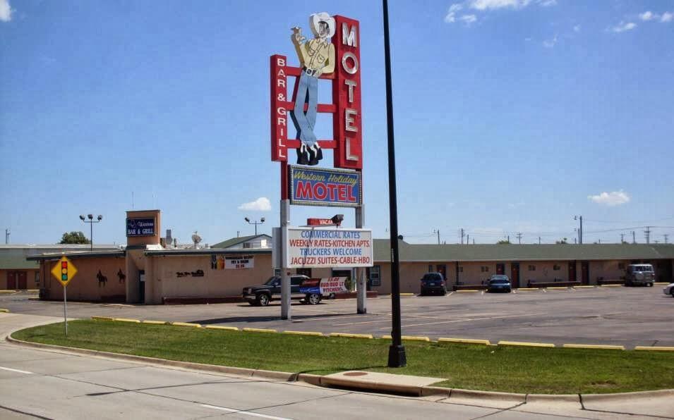 Western Holiday Motel Уичита Экстерьер фото